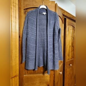 Sonoma Open Front Cardigan, Size XS